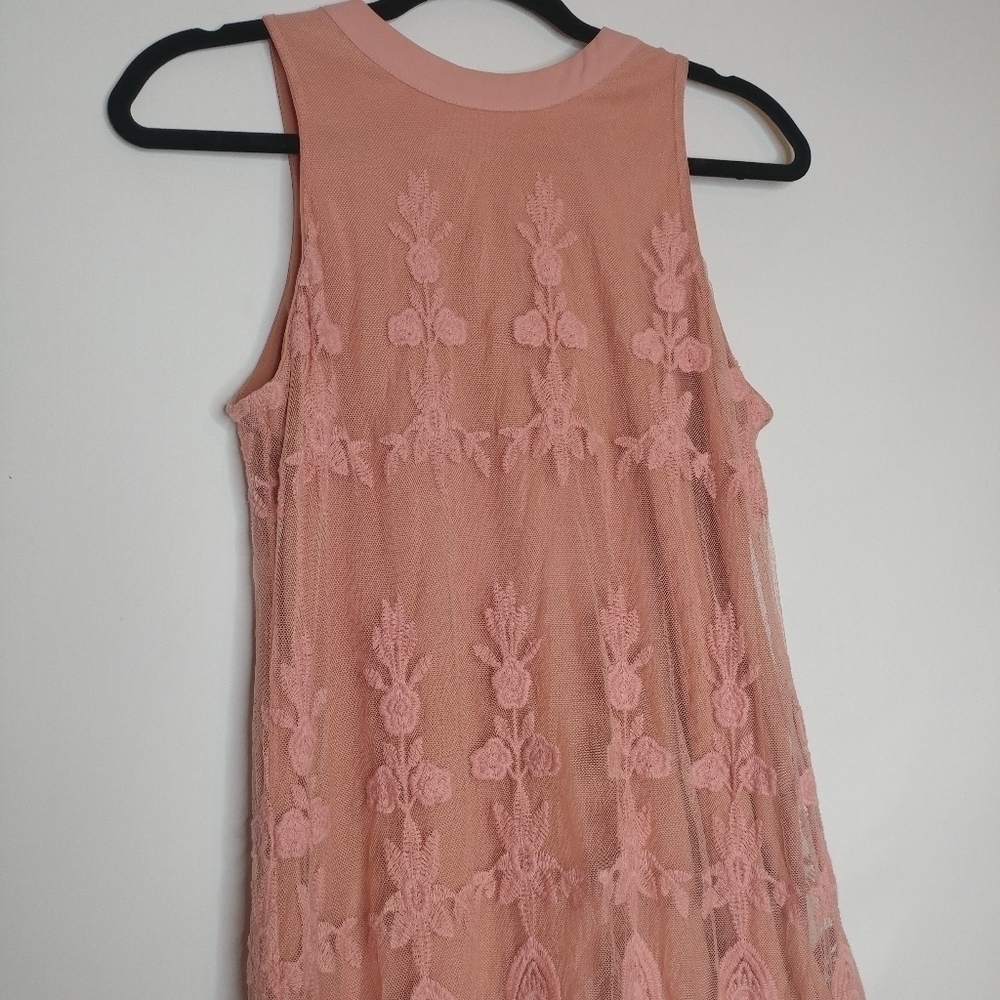 Want & Need Embroidered Sleeveless Lace Tank - Picture 7 of 14